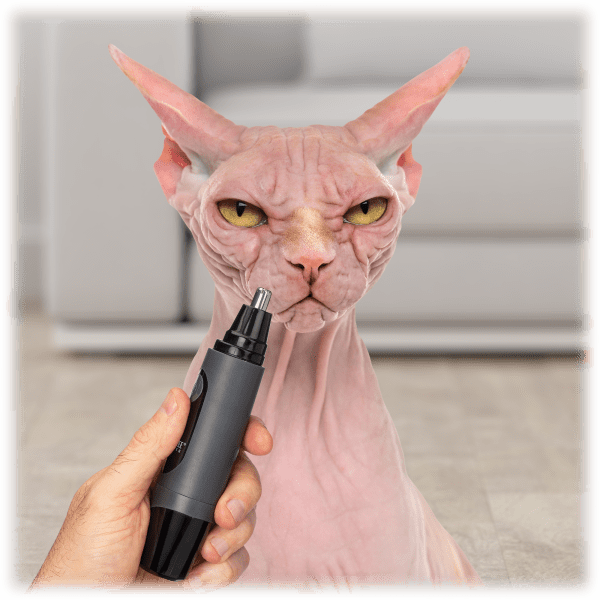 Meh 2Pack ToiletTree Electronic Nose & Ear Hair Trimmers with LED Lights