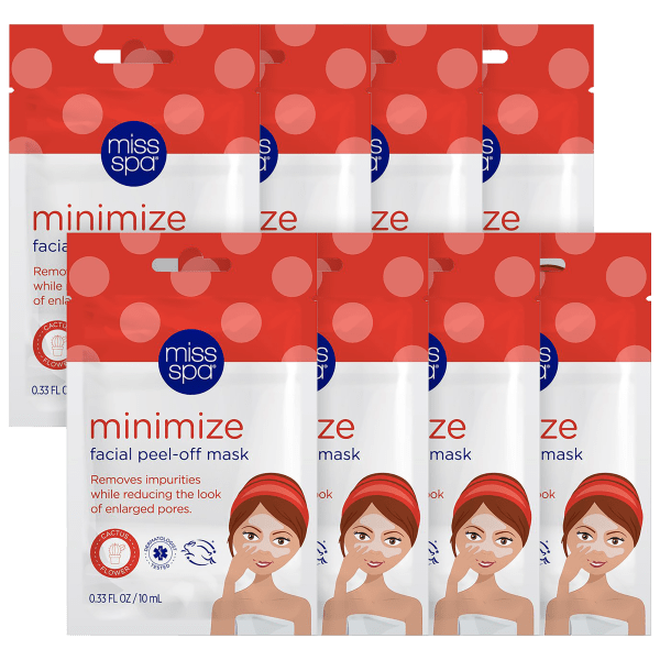 8-Pack: Miss Spa Minimize Facial Peel-Off Mask