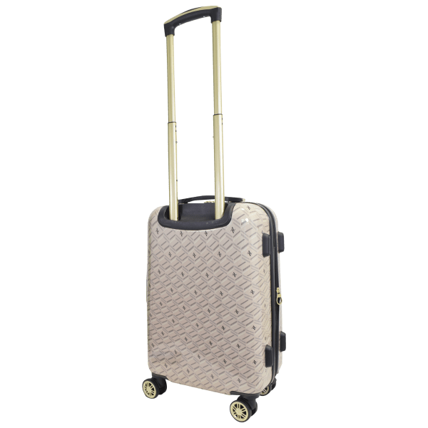 MorningSave Adrienne Vittadini 3Piece Signature Hardside Luggage Set