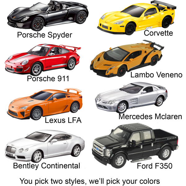 2-For-Tuesday: Braha 1:24 Scale RC Cars