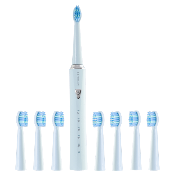 MorningSave Phylian H7 Sonic Electric Toothbrush with 8 Brush Heads