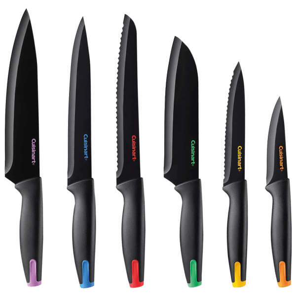 MorningSave Cuisinart Ceramic Nonstick Cutlery Set with Acrylic Block