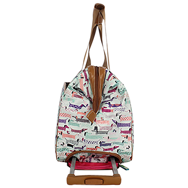 MorningSave Lily Bloom CarryOn Softside Rolling Duffel Bag