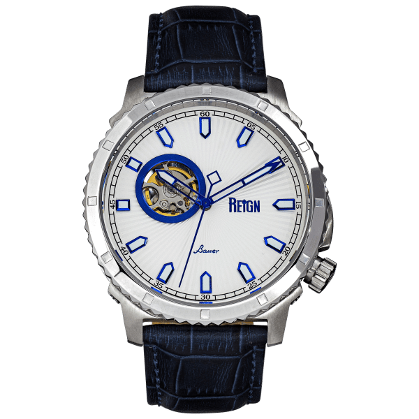 Shop Univision: Reign Bauer Reloj Automático con Correa de Cuero ...