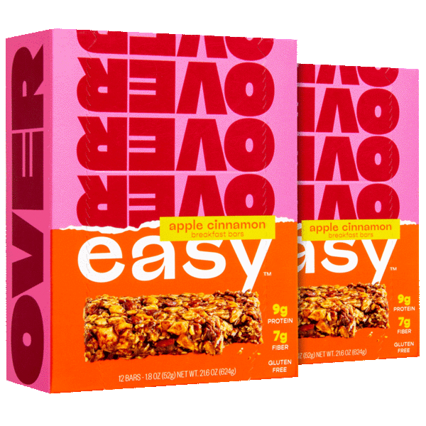 Pick-Your-24-Pack: Over Easy Soft & Chewy Granola Breakfast Bars