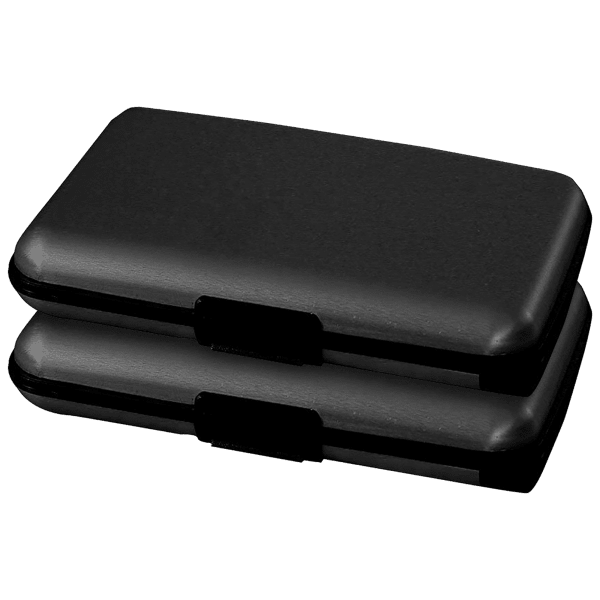 2-Pack: Atomic 2500 mAh Charge Wallet with RFID Protection
