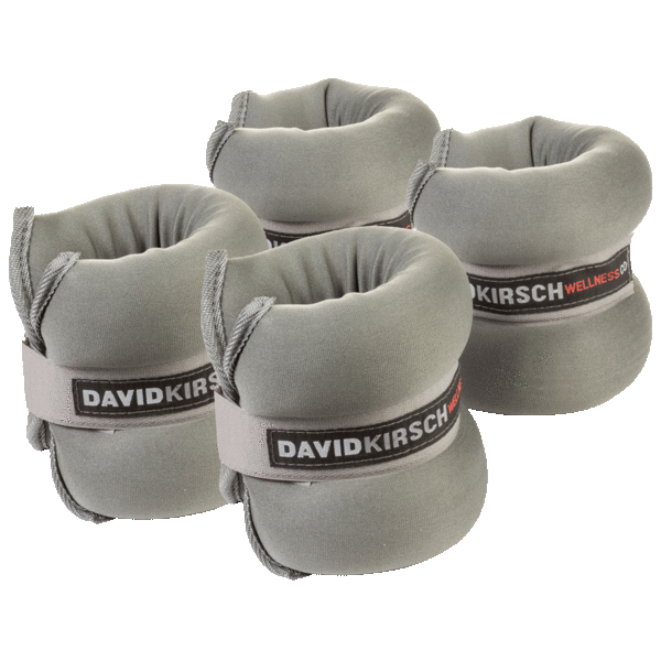 4-Piece Adjustable Ankle and Wrist Weight Set (2.5lb and 5lb Options)