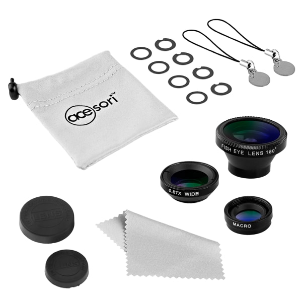 MorningSave 2Pack Acesori Smartphone Camera Lens Kits