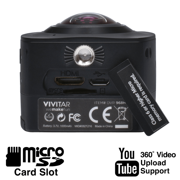 Meh Vivitar 360View HD Panoramic Dash and Action Camera