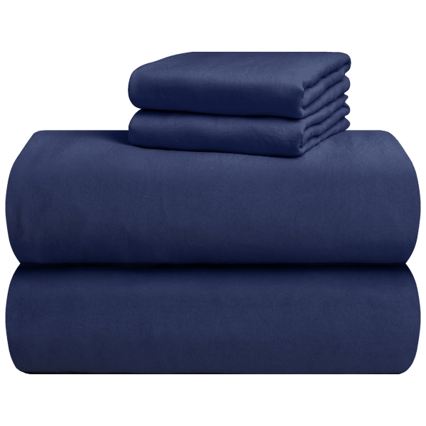 MorningSave: Torrey Lane 4-Piece Pre-Washed Microfiber Sheet Set