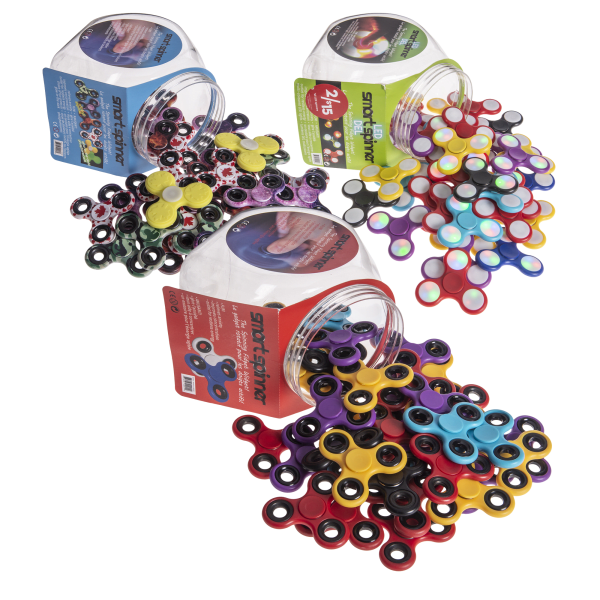120-Pack: Fidget Spinners