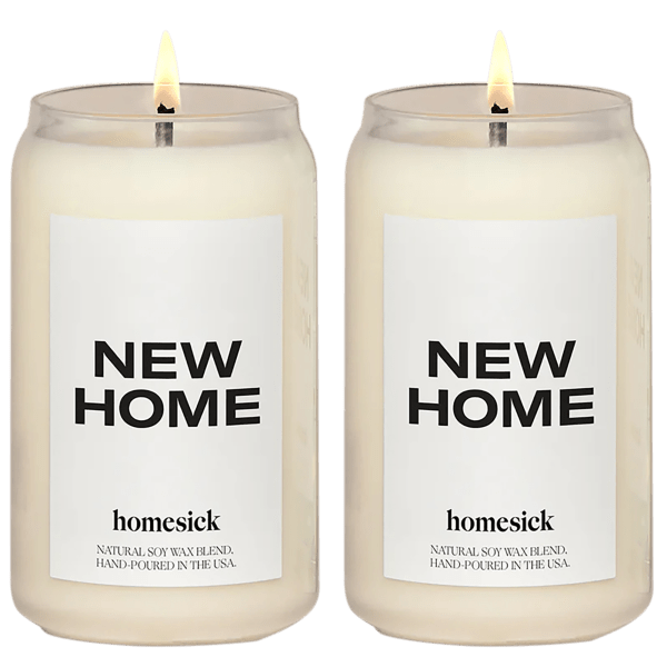 2-Pack: Homesick Natural Soy 13.75oz New Home Candles