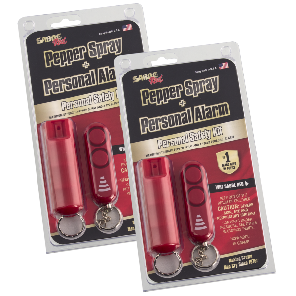 Meh 2Pack Pepper Spray And Personal Alarm