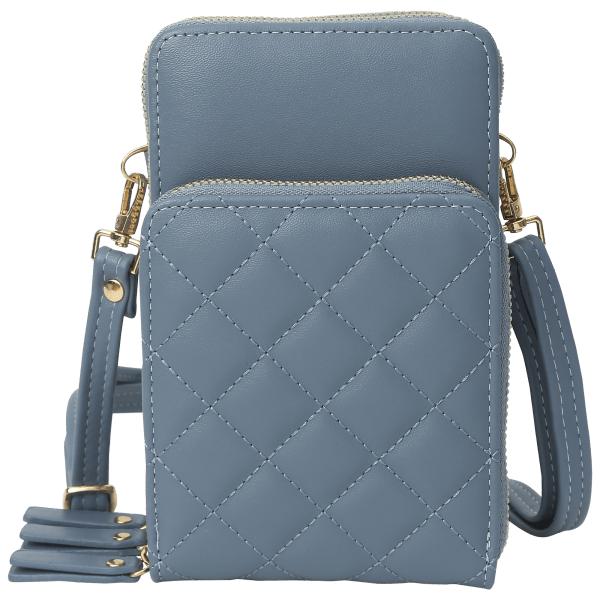 MorningSave: Malibu Skye Brianna Triple Compartment Quilted Crossbody Bag