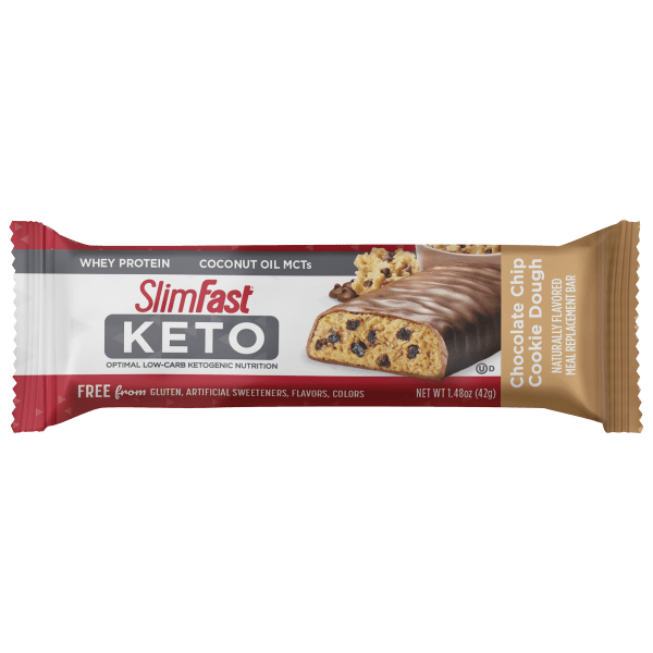 Meh 40Pack SlimFast Keto & Diabetic Weight Loss Meal Replacement Bars