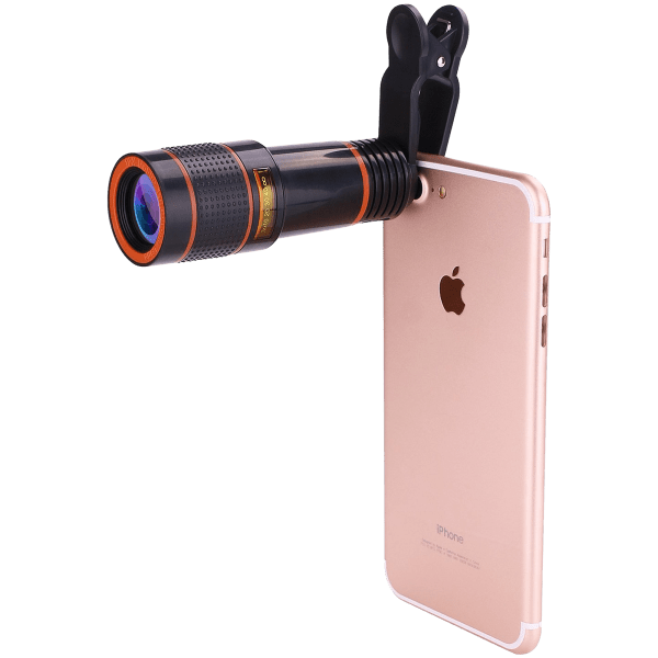 MorningSave Lux Telescope Lens and 5 in 1 Camera Lens Kit Bundle