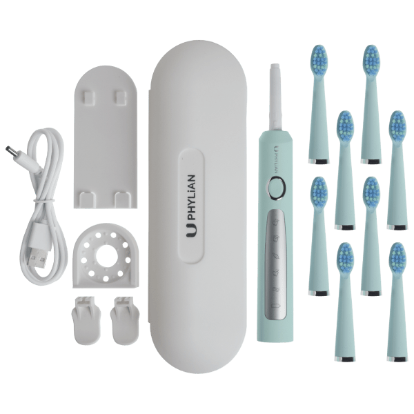 MorningSave: Phylian H8 Sonic Electric Toothbrush with 8 Brush Heads ...