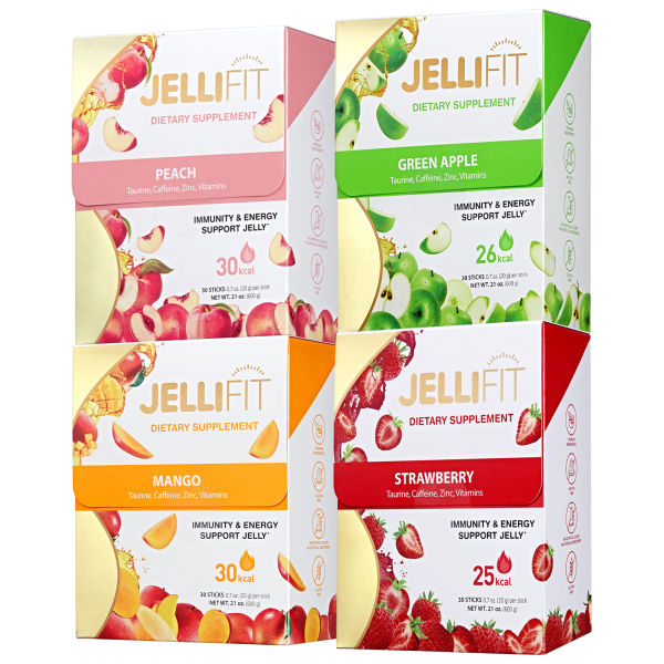 120-Pack: Jellifit Immunity & Energy Support Gels