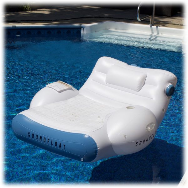 MorningSave: SoundFloat Luxury Pool Lounger Bundle & Stereo Sound System