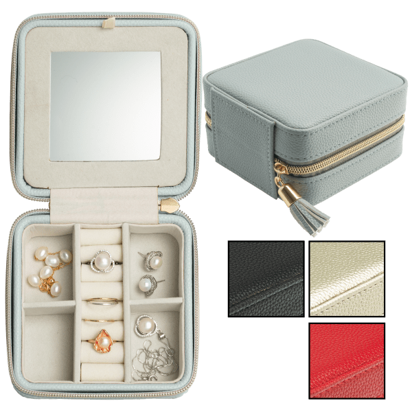 Pick your 2-Pack: Croft Avenue - MC Travel Jewelry Case