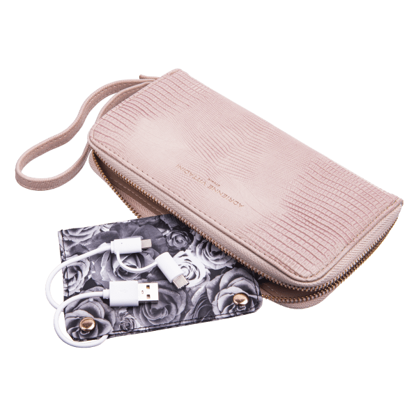 adrienne vittadini charging wristlet wallet
