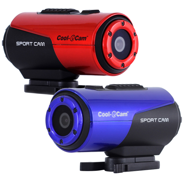 Cool-iCam S3000 Water Proof Action Camera 720P/30fps - Red