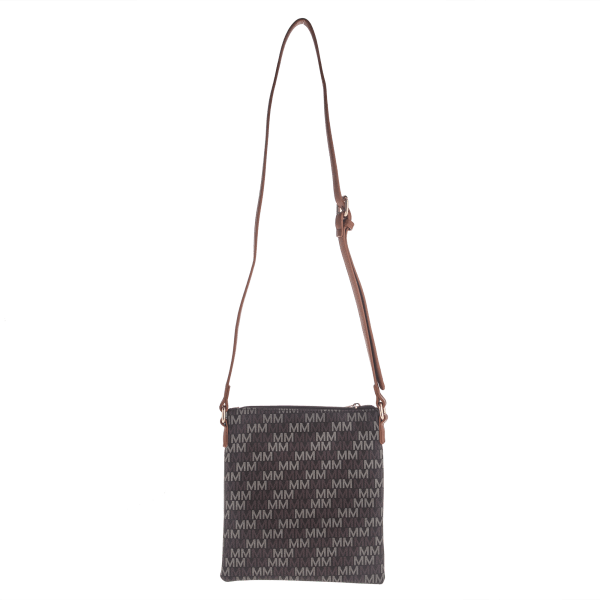 MorningSave: Lock & Chain Patterned Crossbody Bag by Milan Imports