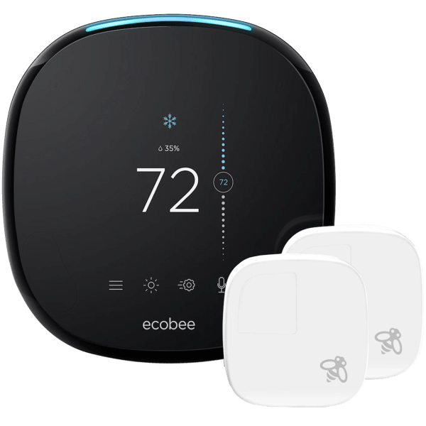 Ecobee4 Smart Home Thermostat with Extra Sensor