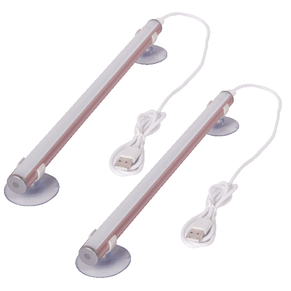 MorningSave 2Pack Estelle Rechargeable Vanity Lights