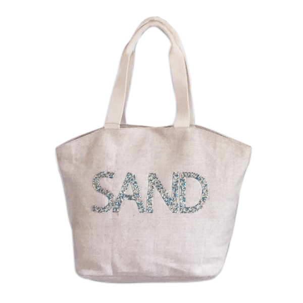 MorningSave Handcrafted Large Canvas Beach Totes