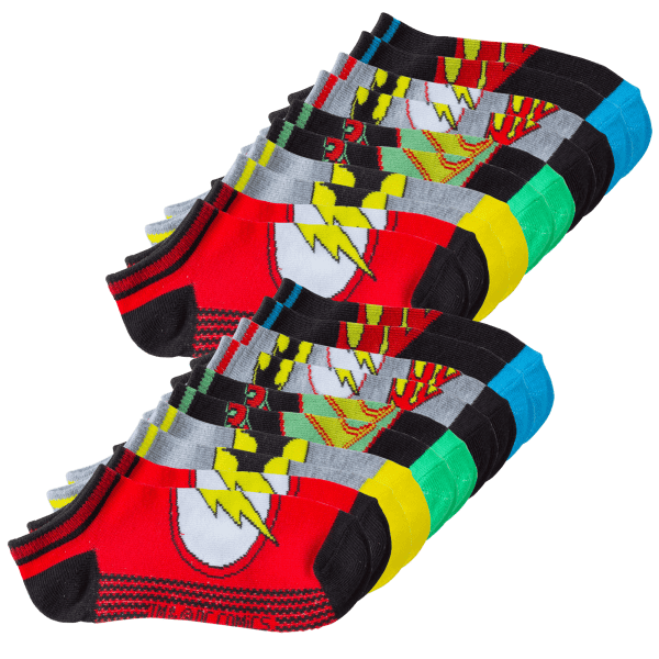 10-Pack: Justice League Low Rise Socks for Kids