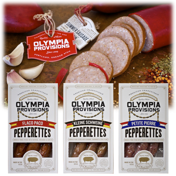 Olympia Provisions Summer Sausages (1.5lb) and 27-Pieces of Pepperettes