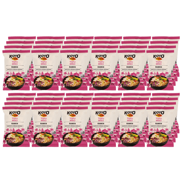 48-Pack: Koyo Tofu Miso Ramen Noodles