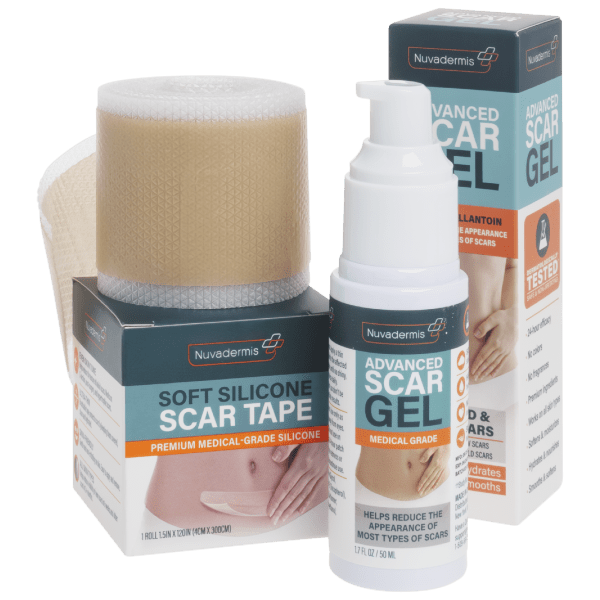 Nuvadermis Scar Gel + Scar Tape Bundle