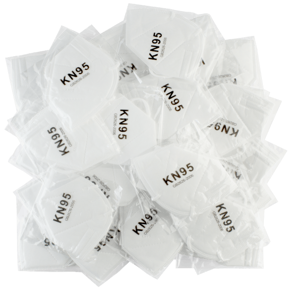 60-Pack: KN-95 5-Layer Masks (Individually Wrapped)