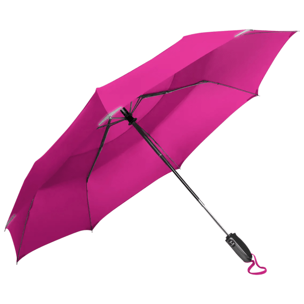 Meh WalkSafe® Vented Auto Open/Auto Close Compact Safety Umbrella