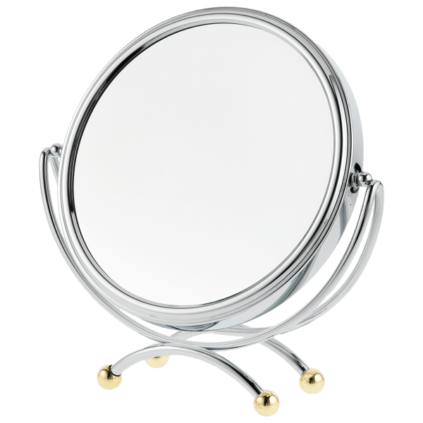 MorningSave Danielle Round Vanity Mirror w/Low Profile