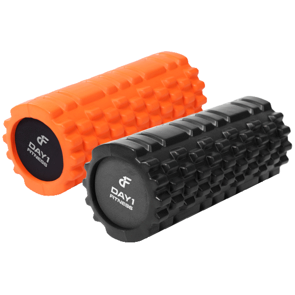 2-Pack: Day 1 Fitness 13" Foam Rollers