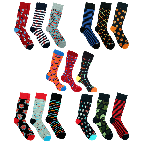 Unsimply Stitched 3-Pack Dress Socks