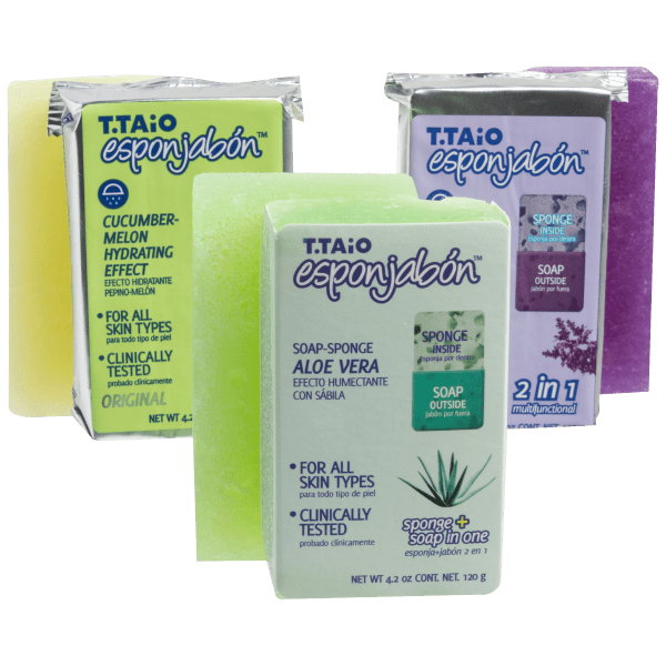 SideDeal: 6-Pack: T.Taio Esponjabon 2 In 1 Soap Sponge