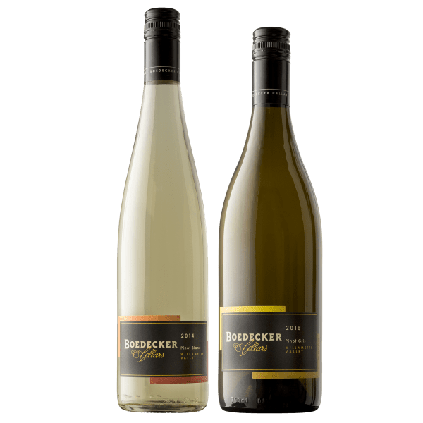 Boedecker Cellars Pinot Gris & Pinot Blanc Combo