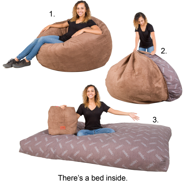 CordaRoy's Convertible Beanbag Chair / Bed