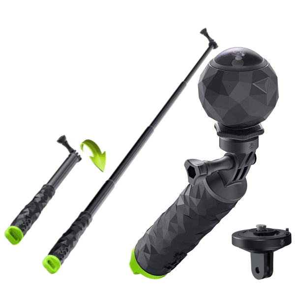 360Fly POV Pole, Floating Handgrip and Adapter
