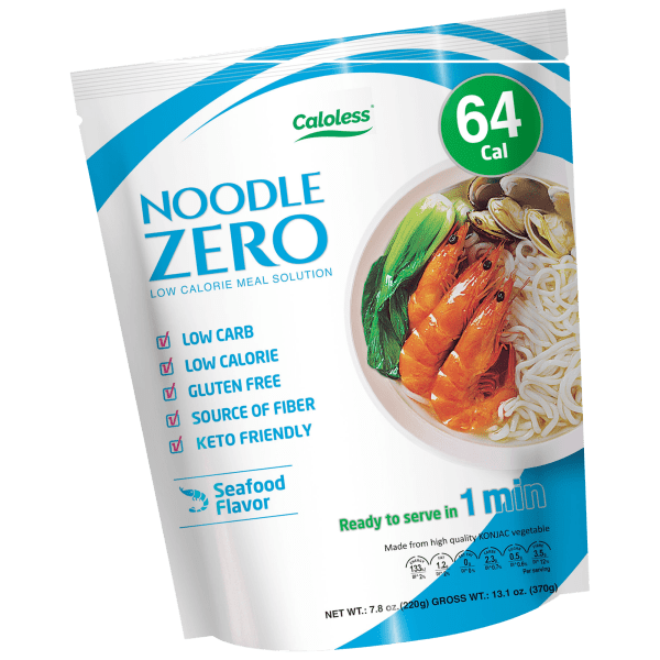 SideDeal: 12-Pack: Caloless NoodleZero Low Calorie Konjac Shirataki ...