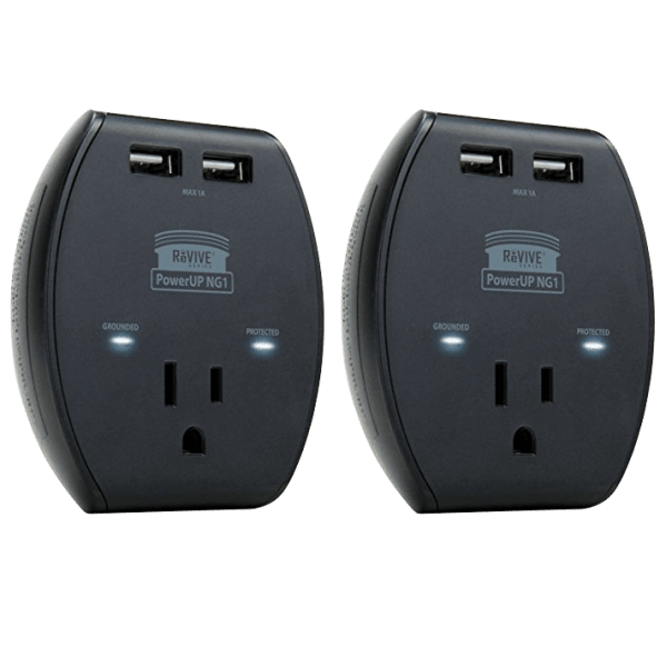 2-for-Tuesday: ReVIVE Overload Surge Protector and 2-Port USB Adapters