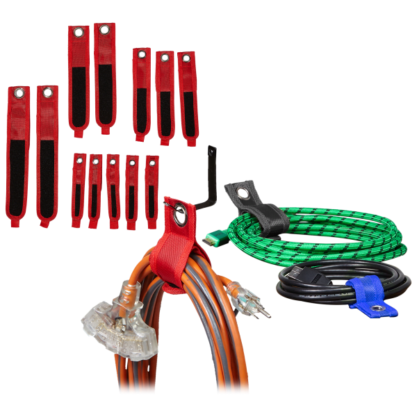 MorningSave 12Pack Bell + Howell Storage Wrap Cord Organizers