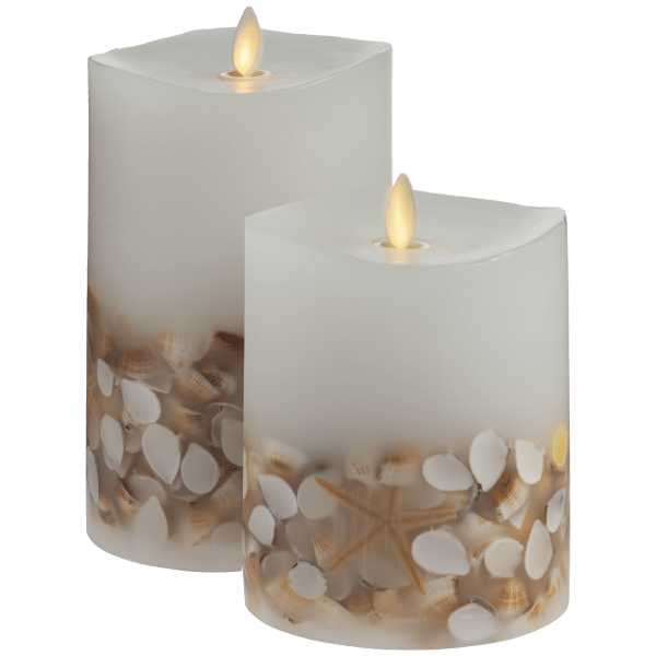 MorningSave: 2-Pack: Luminara® Real-Flame Effect LED Candles