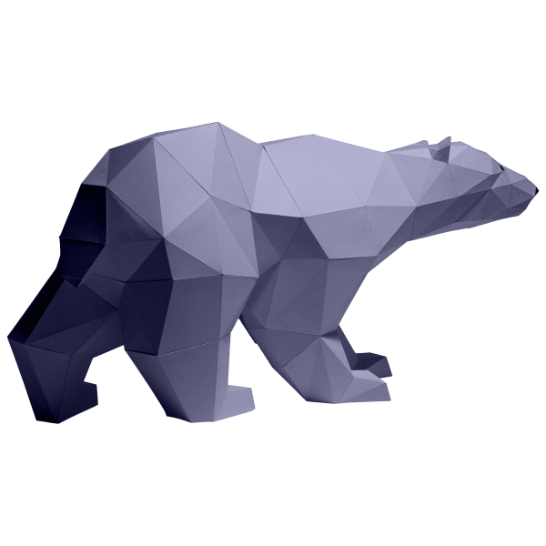 Papercraft World Polar Bear Model