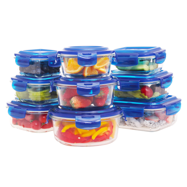 Coccot 18-Piece Glass Food Storage Set