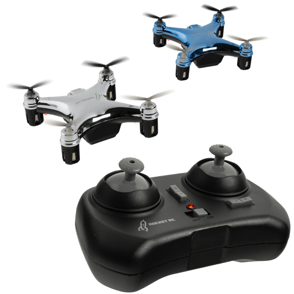 2-Pack of Rocket RC Micro Drones
